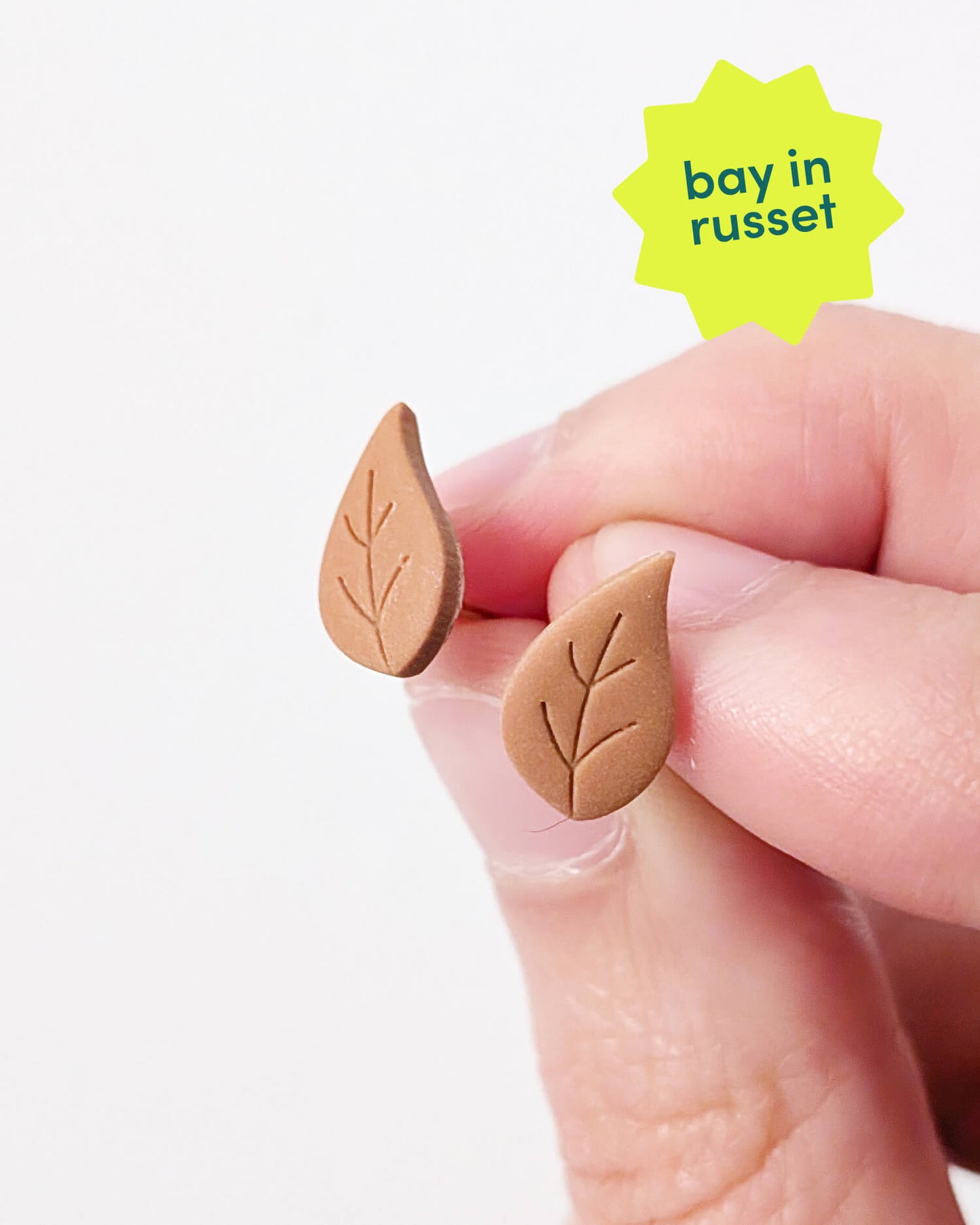 Mini Autumn Leaf Studs