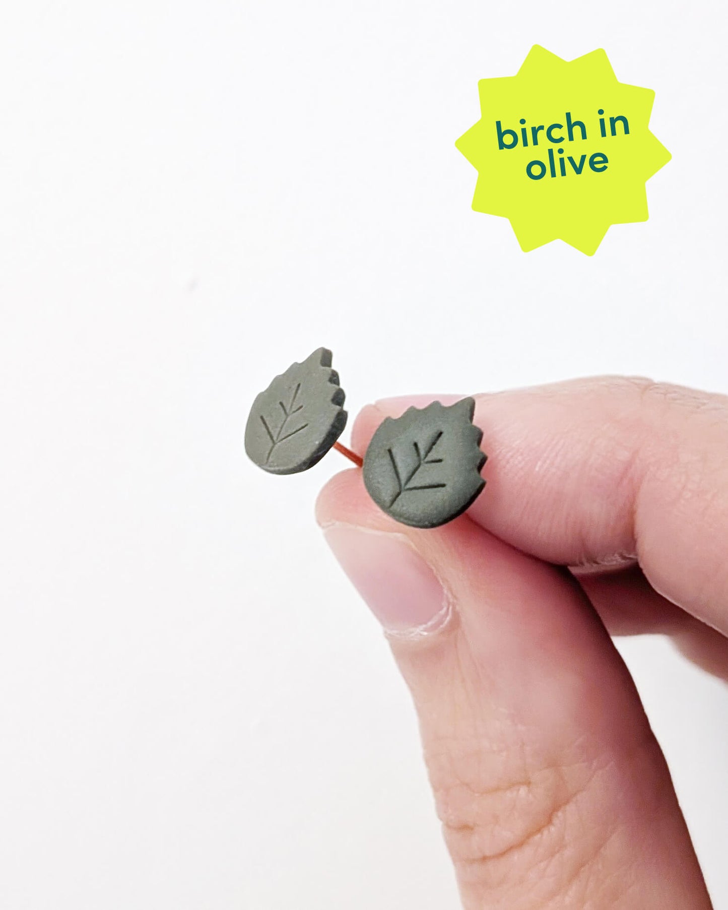 Mini Autumn Leaf Studs