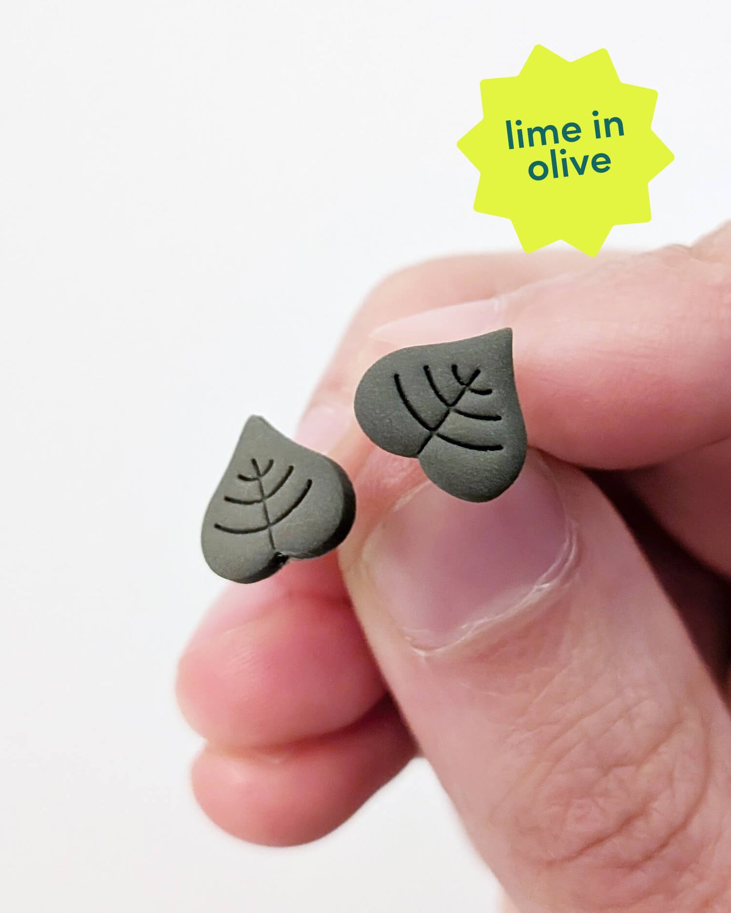 Mini Autumn Leaf Studs