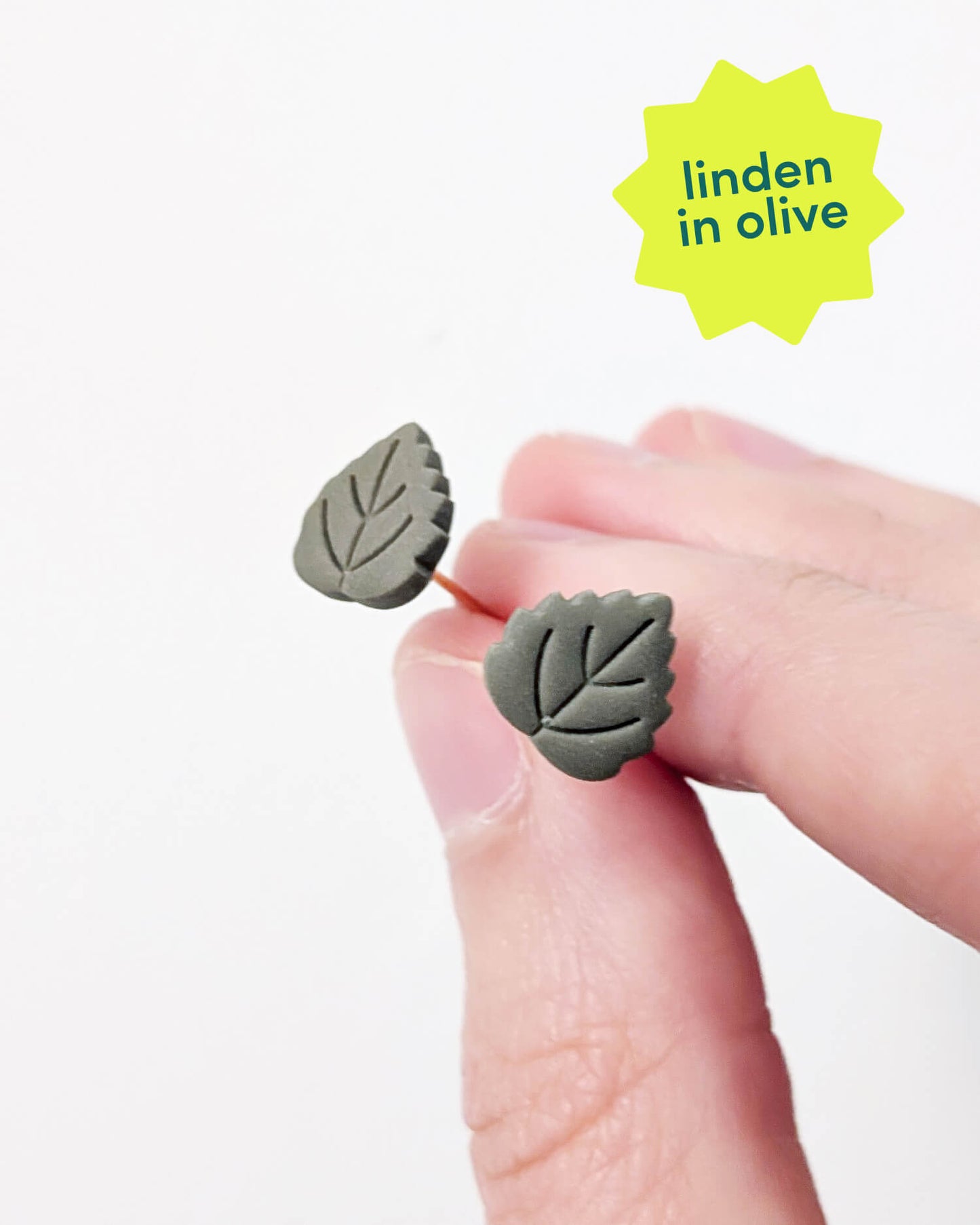 Mini Autumn Leaf Studs