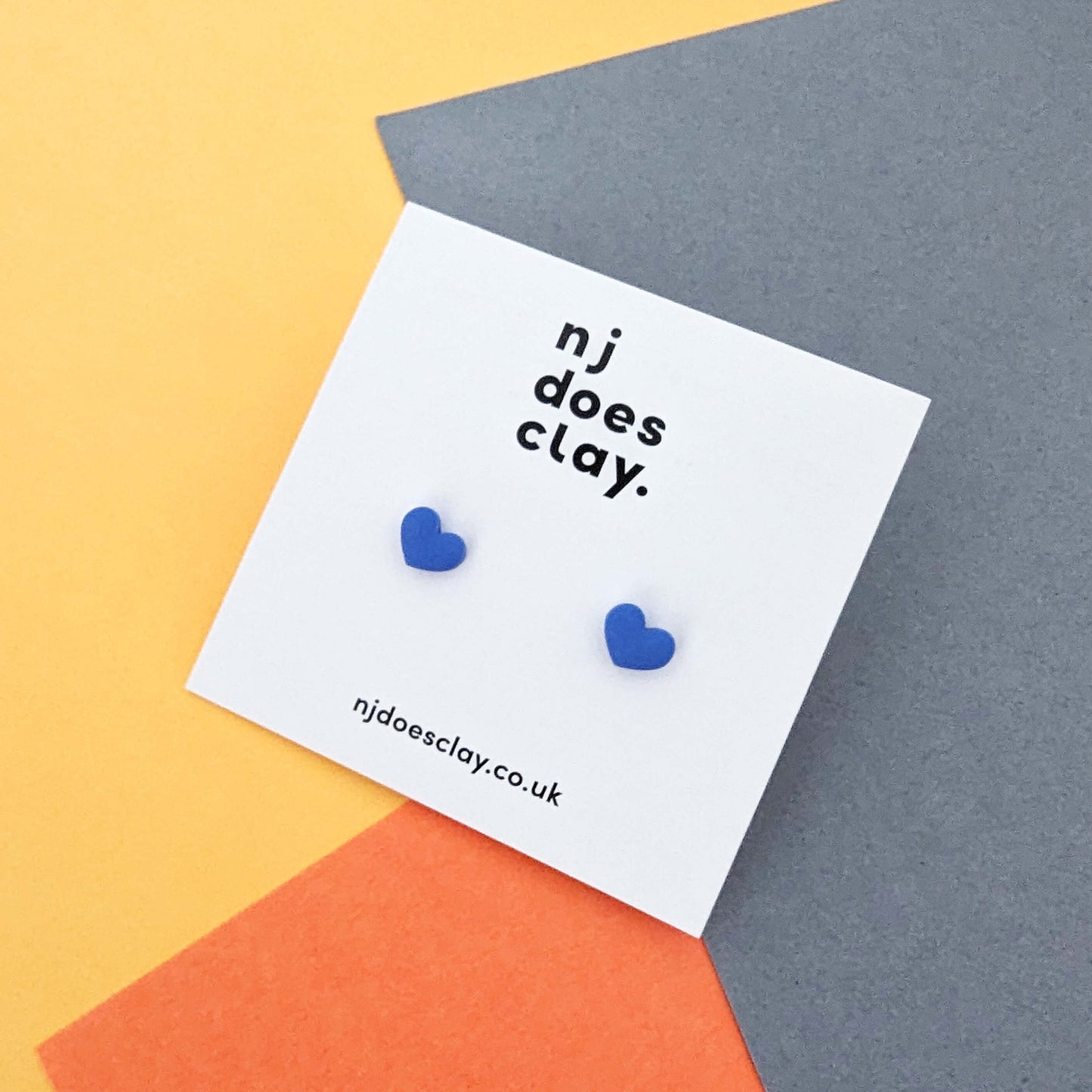 Micro Heart Studs - All Colours