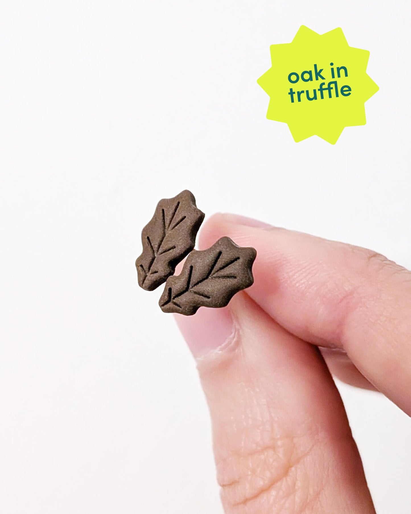 Mini Autumn Leaf Studs