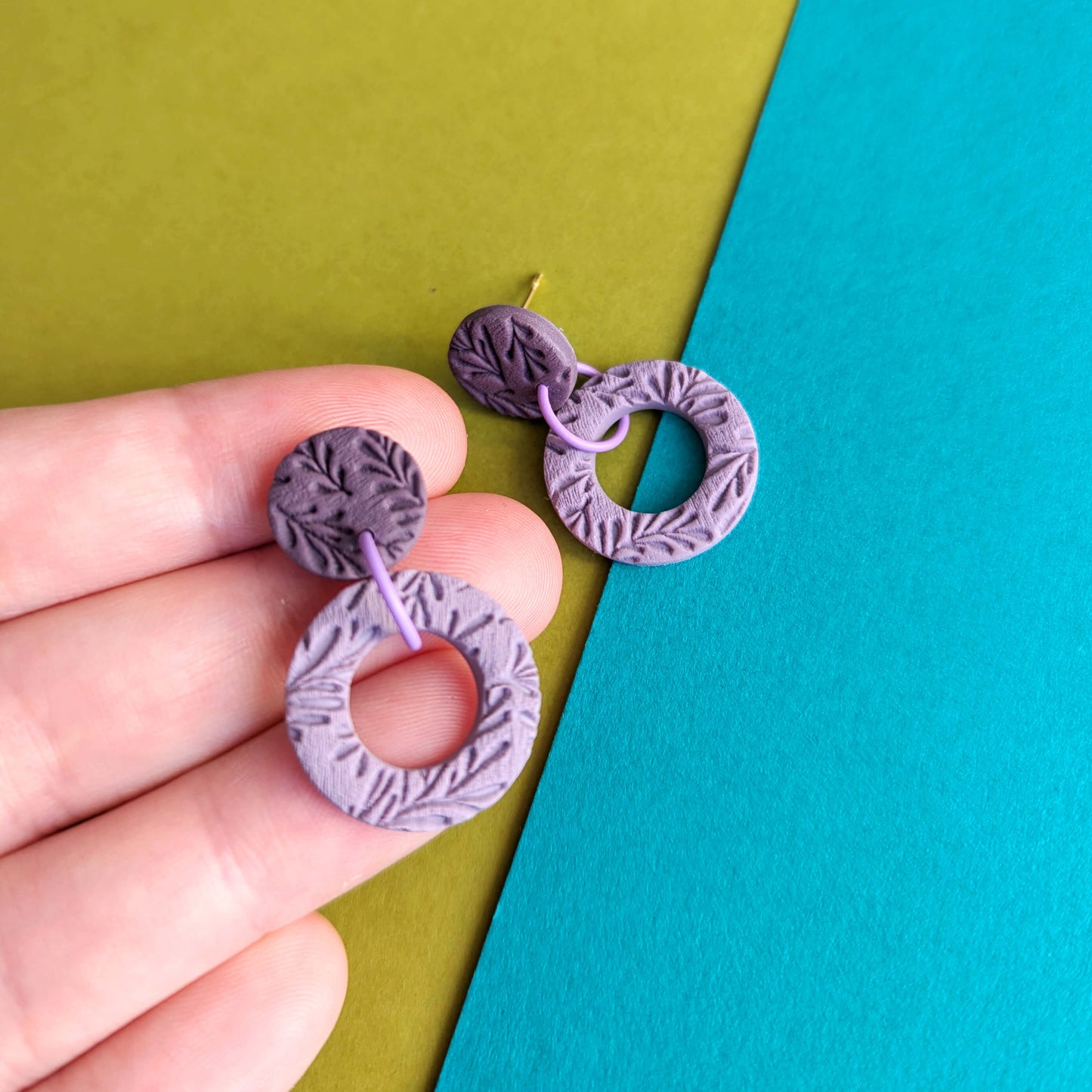 Purple Party Rings