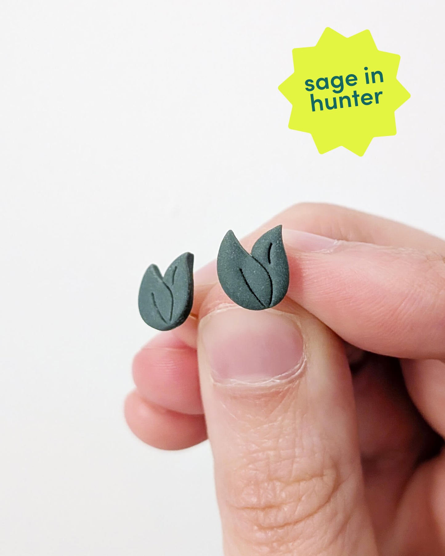 Mini Autumn Leaf Studs