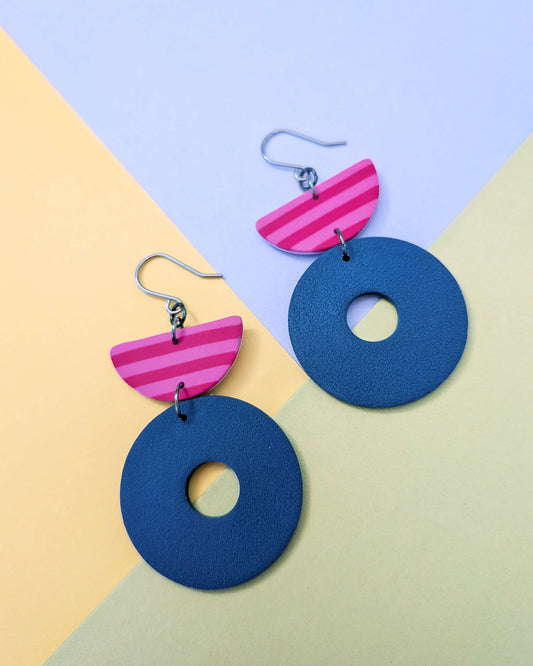 Sodapop - Navy, Red and Pink