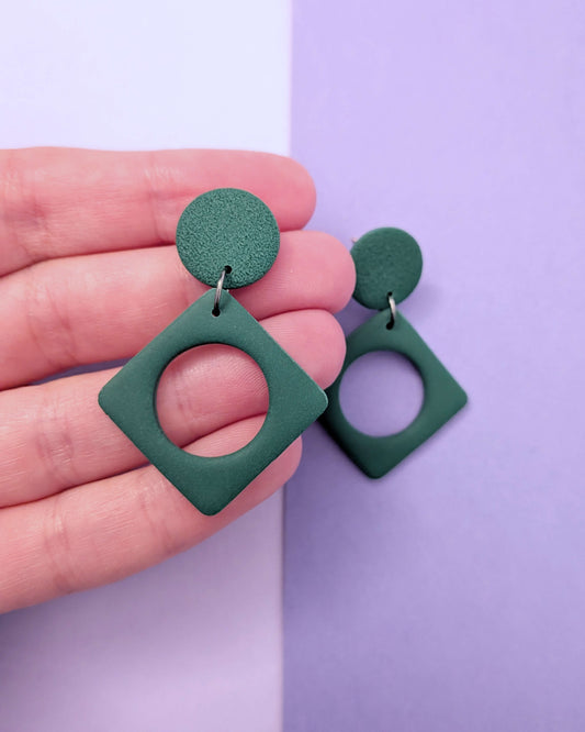 Square Circles - Green