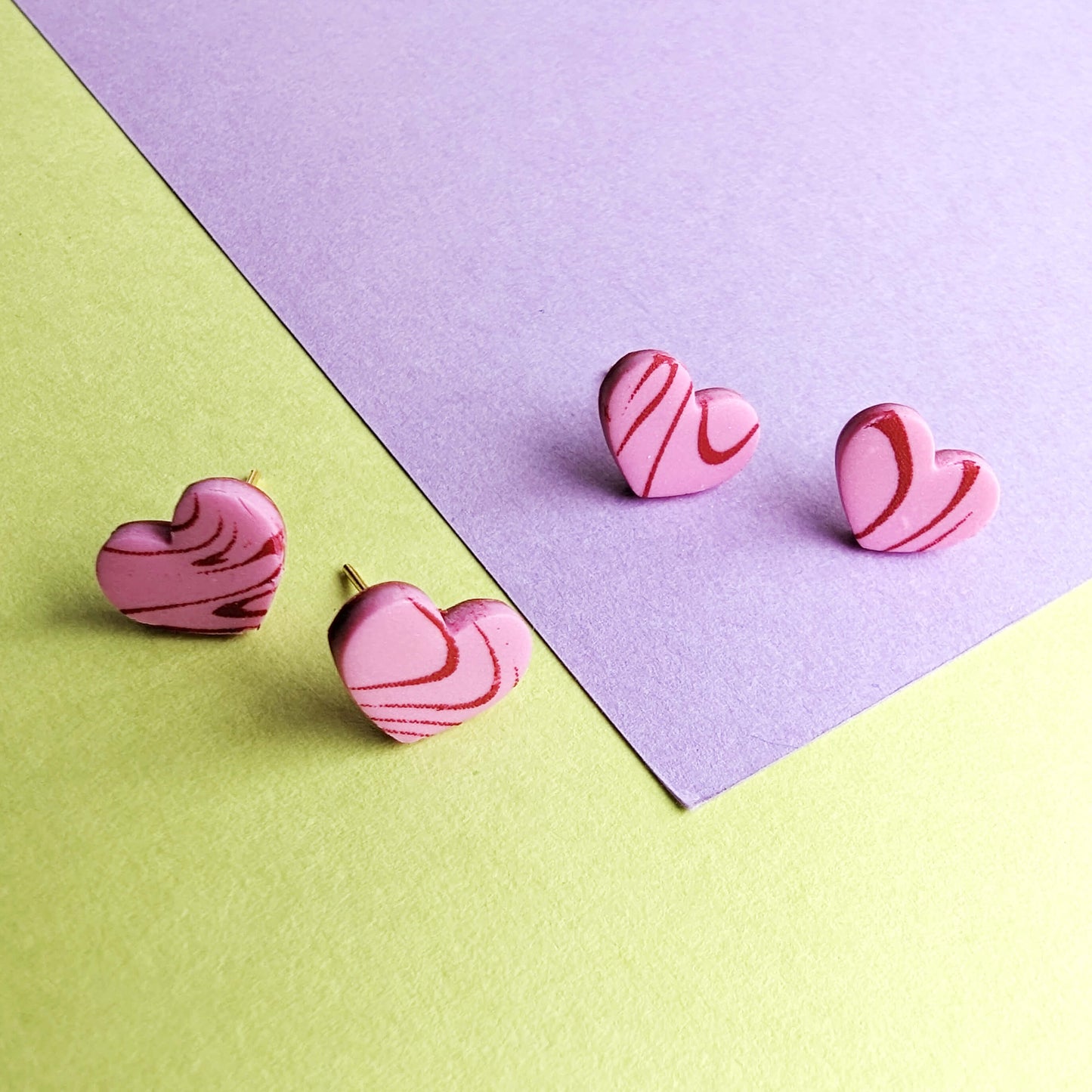 Love Heart Studs