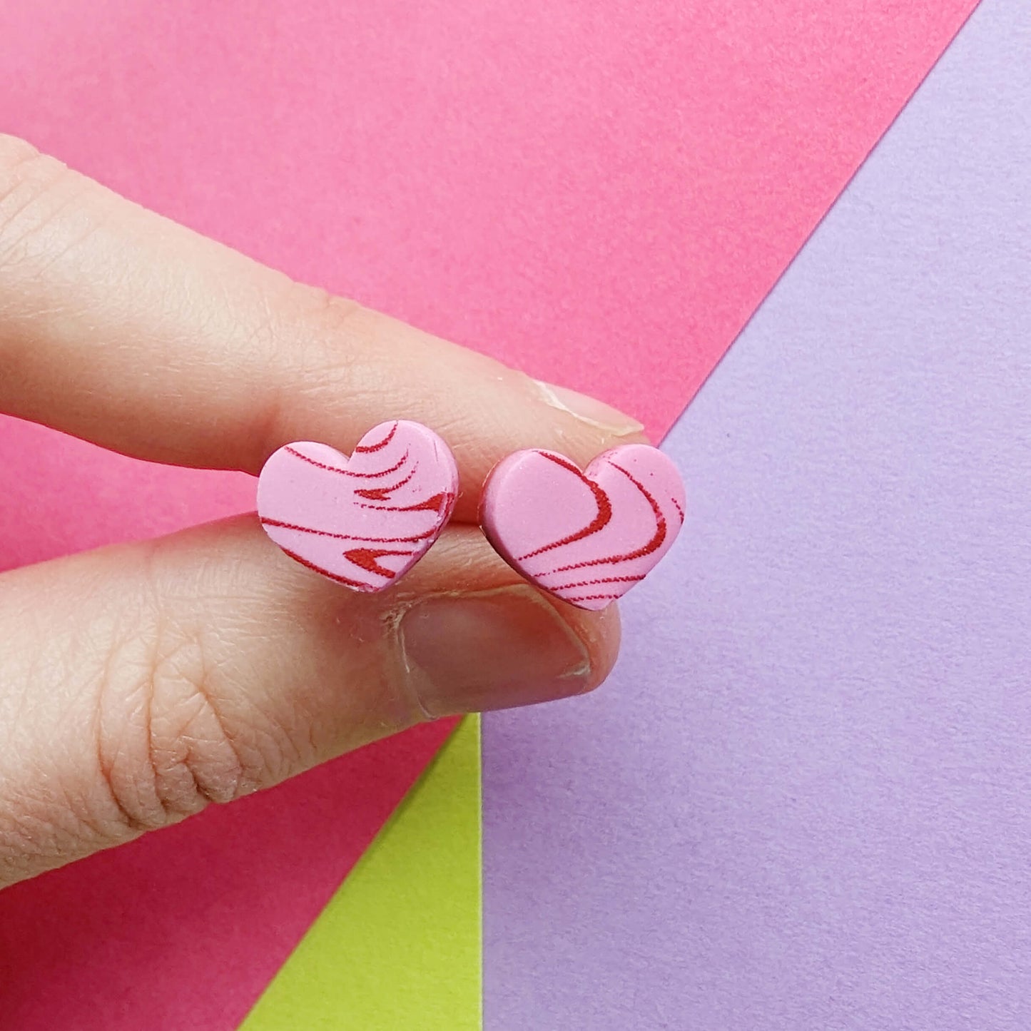 Love Heart Studs