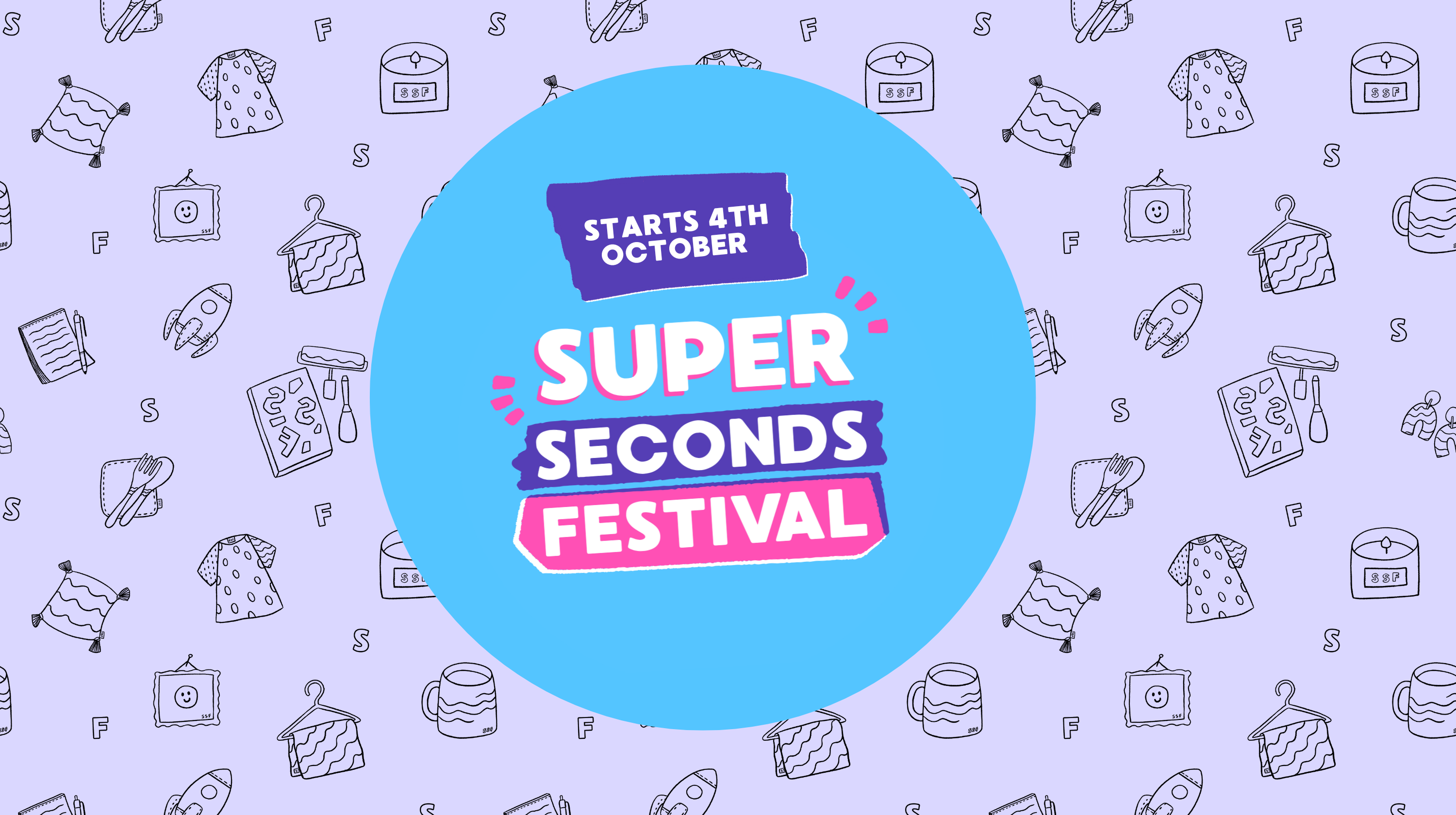 super seconds festival banner