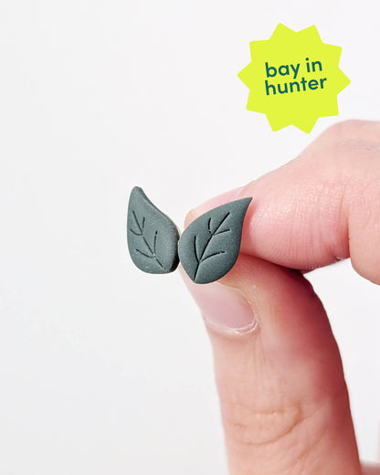 Mini Autumn Leaf Studs