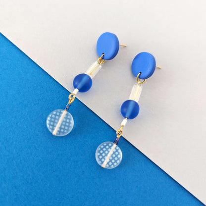 Glass Beads - Blue