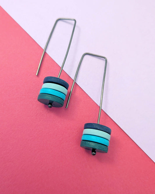 Easy Bead-sy - Navy Sky Aqua Teal