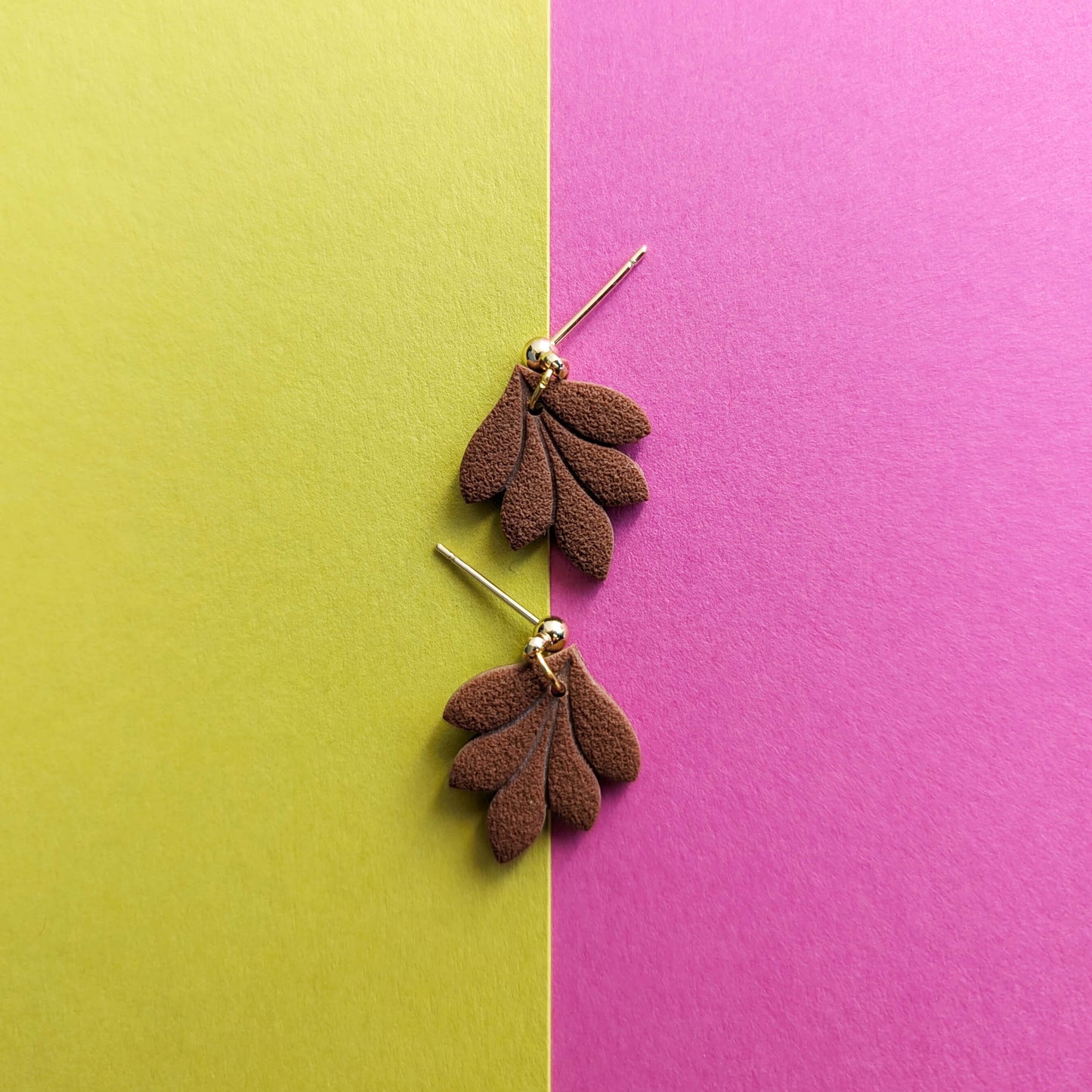 Mini Leaf Drops - Sepia