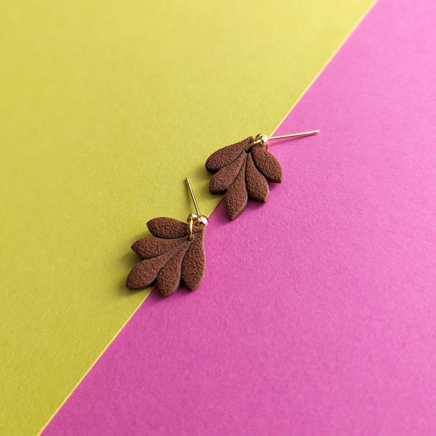 Mini Leaf Drops - Sepia