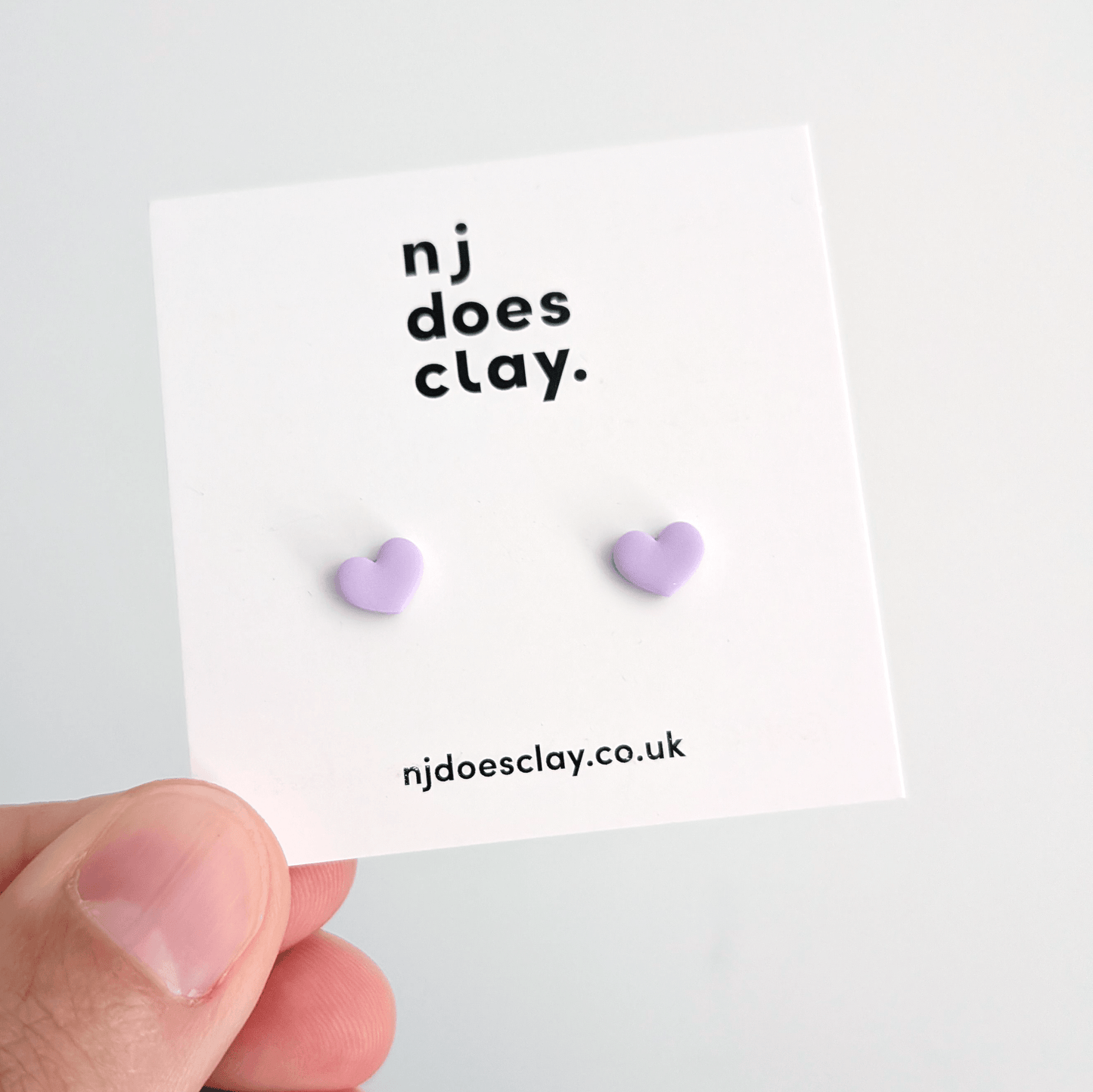 Micro Heart Studs - All Colours