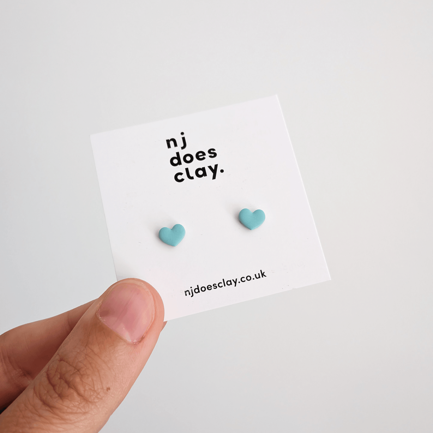 Micro Heart Studs - All Colours