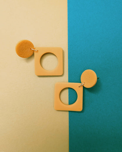 Square Circles - Yellow