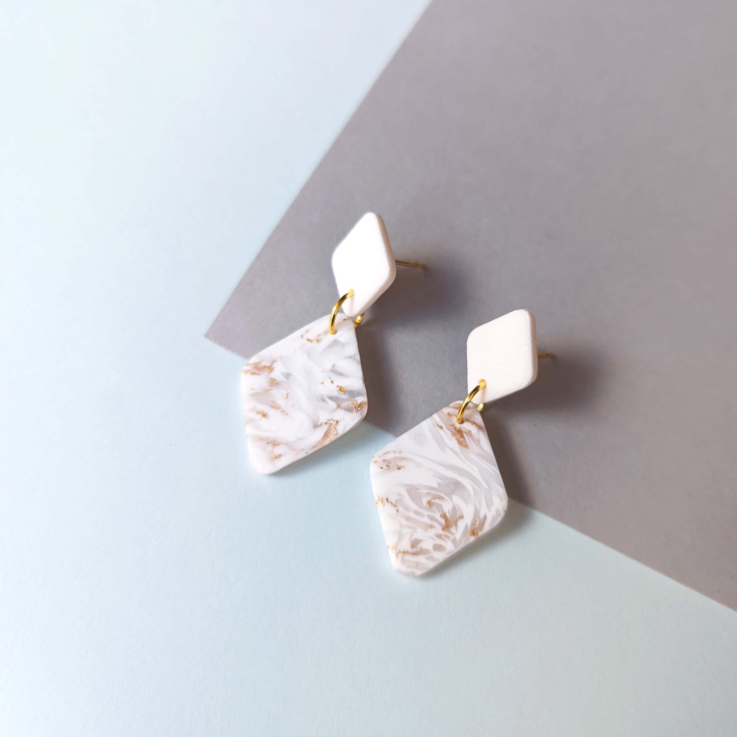 White Marble Diamonds